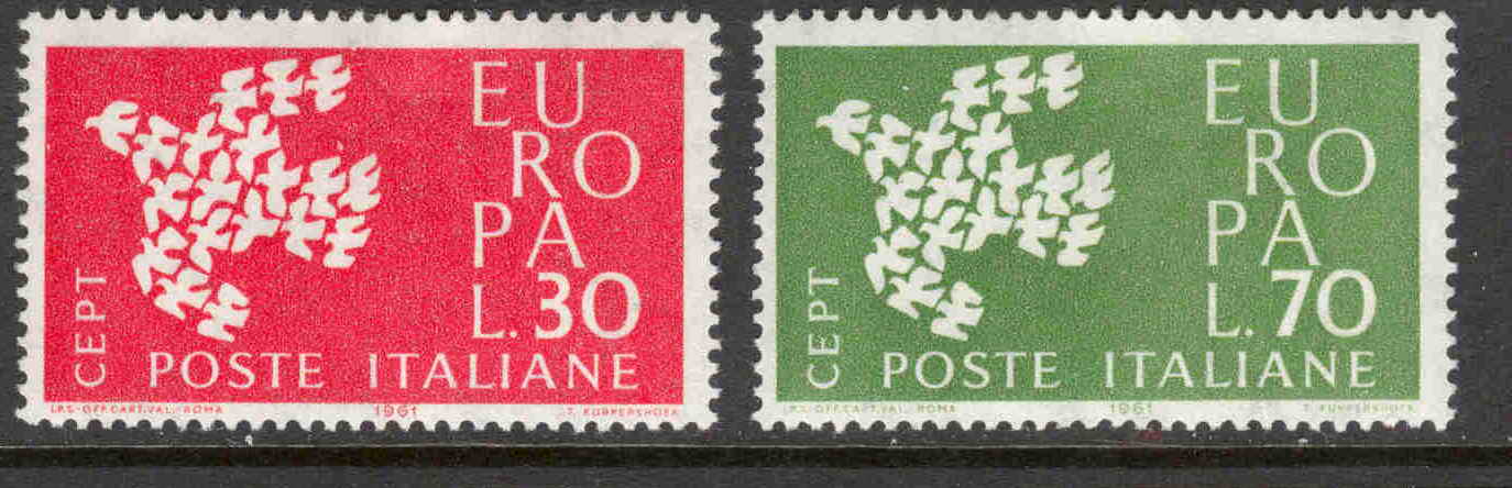 Europa CEPT 1961: Italie / Italy / Italien ** - 1961