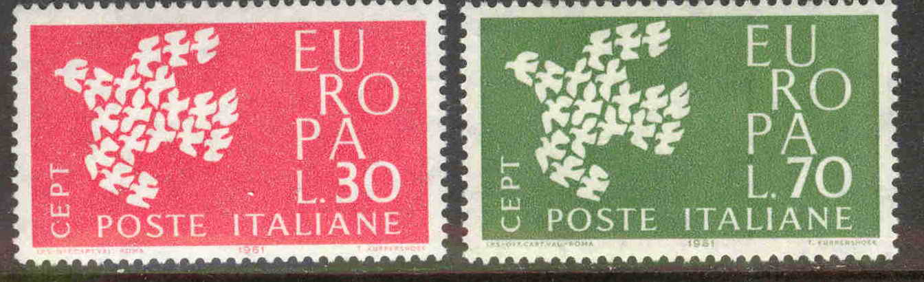 Europa CEPT 1961: Italie / Italien / Italy ** - 1961