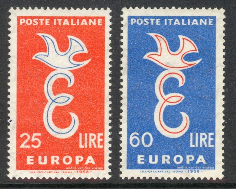 Europa CEPT 1958: Italie / Italy / Italien ** - 1958