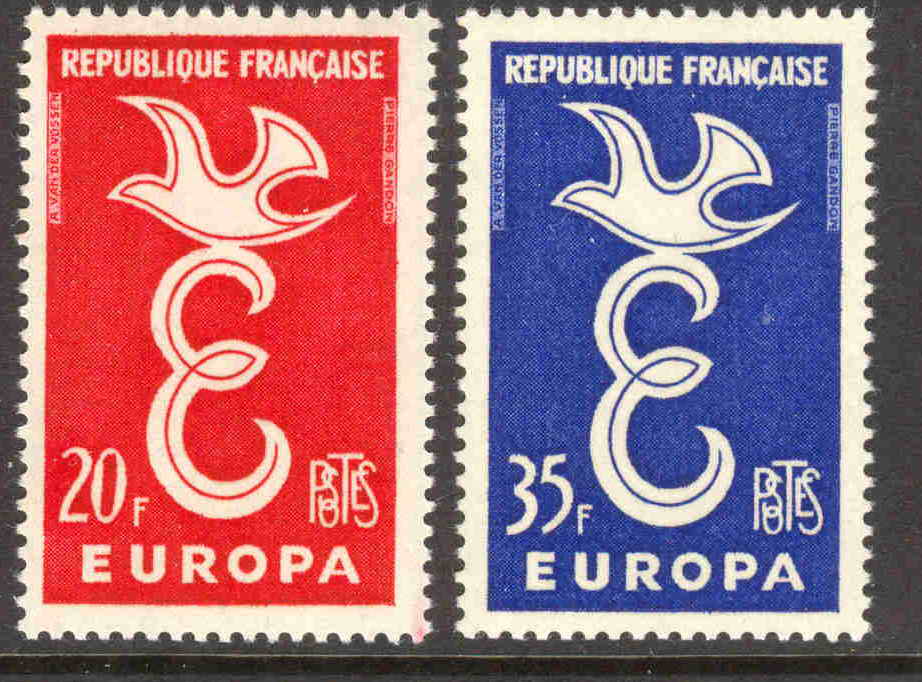 Europa CEPT 1958: Frankrijk / France / Frankreich ** - 1958