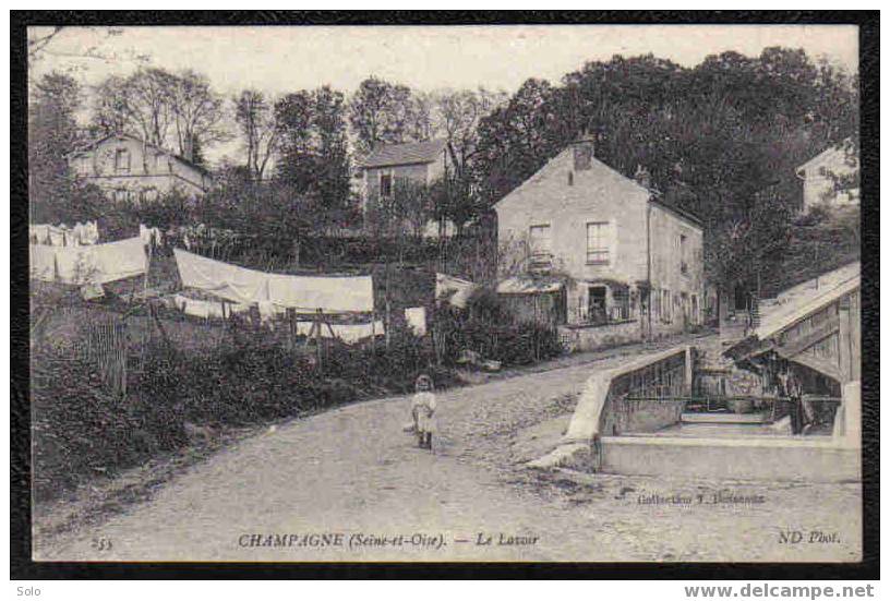 CHAMPAGNE - Le Lavoir - Champagne Sur Oise