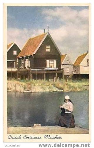 DUTCH COSTUMES. MARKEN. - Marken