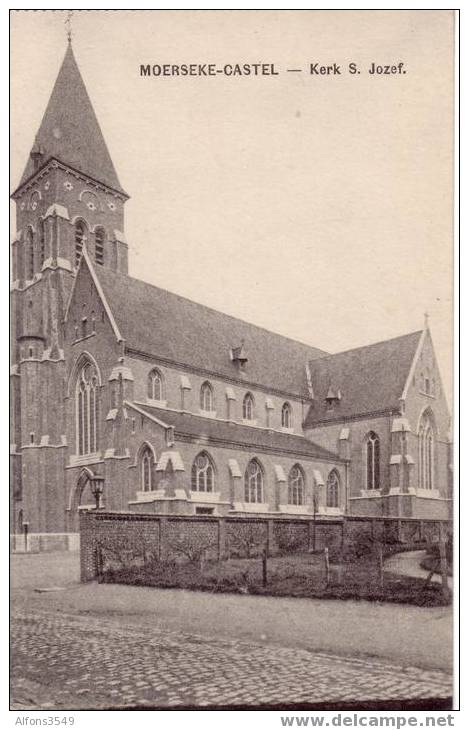 Moerseke-Castel - Kerk S. Jozef. - Hamme