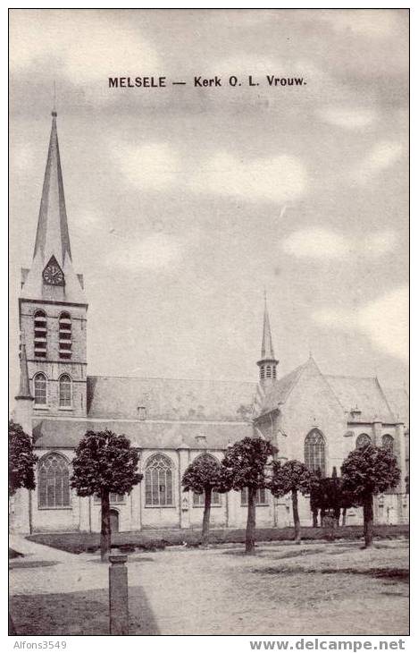 Beveren Waas Melsele Kerk O.L.Vrouw - Beveren-Waas