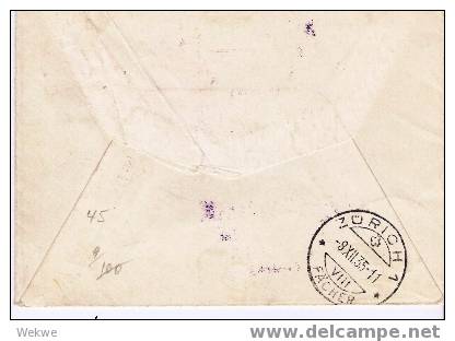 Bro022/  Salomonen, 1935, Tulalgi-Schweiz (Brief, Cover, Letter, Lettre) - Salomonseilanden (...-1978)