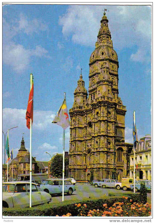 Carte Postale  59.  Saint-Amand-les-Eaux   Banque Scalbert-Dupont  Tour  De L'Abbaye - Saint Amand Les Eaux