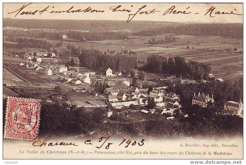 VALLEE DE CHEVREUSE .PANORAMA - Chevreuse