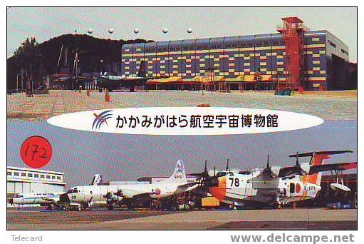 Militairy Avions (172)  Sur Telecarte Flugzeuge Vliegtuig Aeroplani Airplane Aeroplanos ??? Japan - Leger