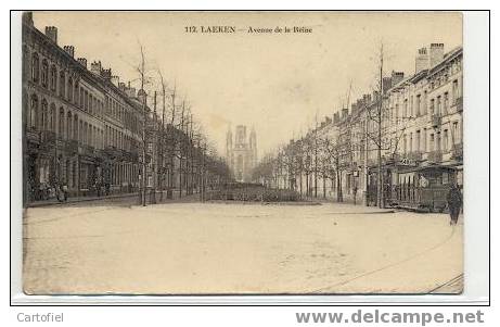 Laeken: Avenue De La Reine, Met TRAM - Laeken