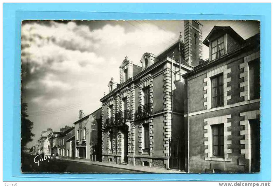 B - 44 - NORT Sur ERDRE - N° 37 - La Mairie, Rue Aristide Briand - Nort Sur Erdre