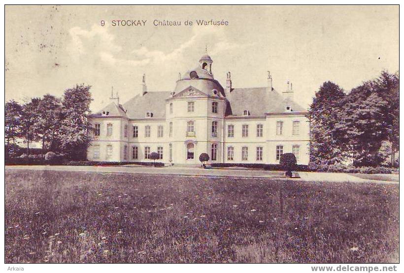 STOCKAY = Château De Warfusée   (E. Lemye) 1924 - Saint-Georges-sur-Meuse