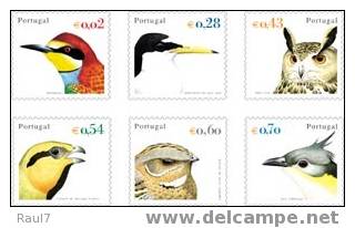 PORTUGAL 2002 6v NEUF ** (MNH) Oiseaux Du Portugal - Ongebruikt