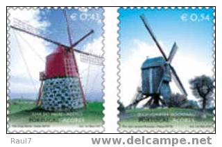 PORTUGAL 2002 2v NEUF ** (MNH) Moulins Des Açores-Emission Jumelé Avec La Belgique - Unused Stamps