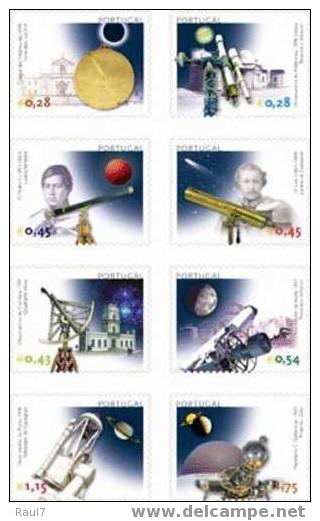 PORTUGAL 2002 8v NEUF ** (MNH) Astronomie - Nuevos