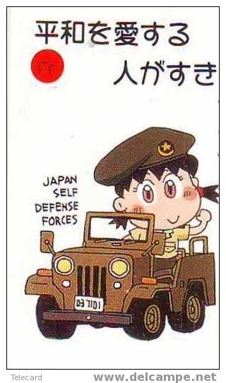 Leger (17) Soldiers - Military - Army - Militar - Militaire - Ejercito - Armee - Armata - Esercito Sur Telecarte Japon - Leger