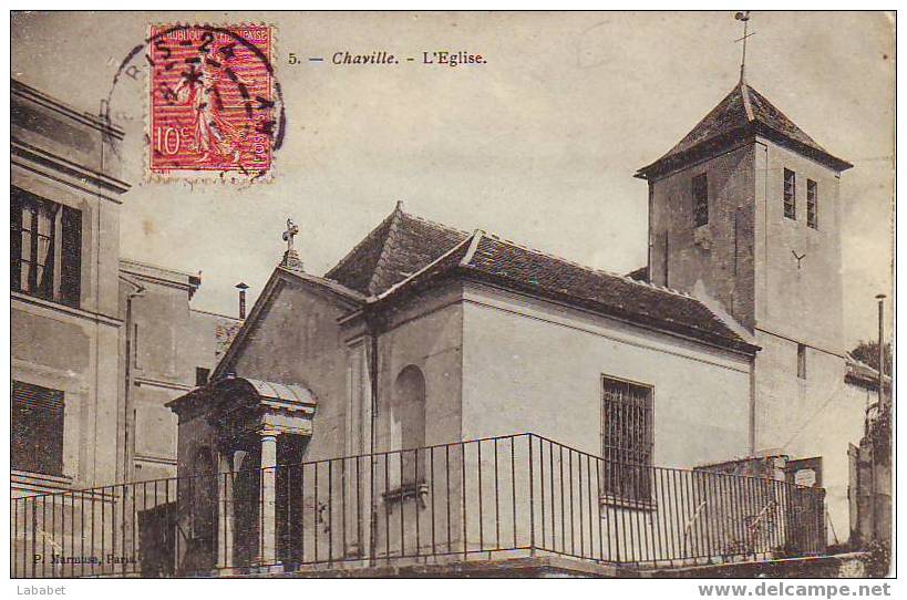 CHAVILLE   EGLISE - Chaville