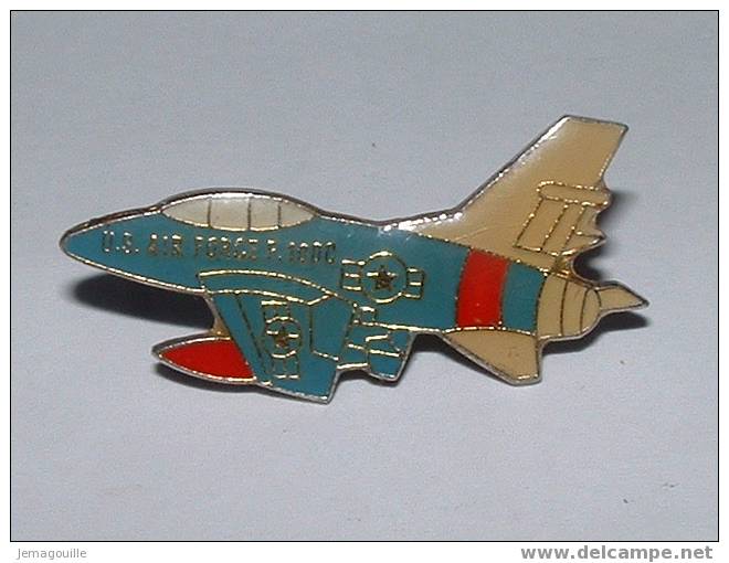PIN´S - U.S. AIR FORCE F.100C - Luftfahrt