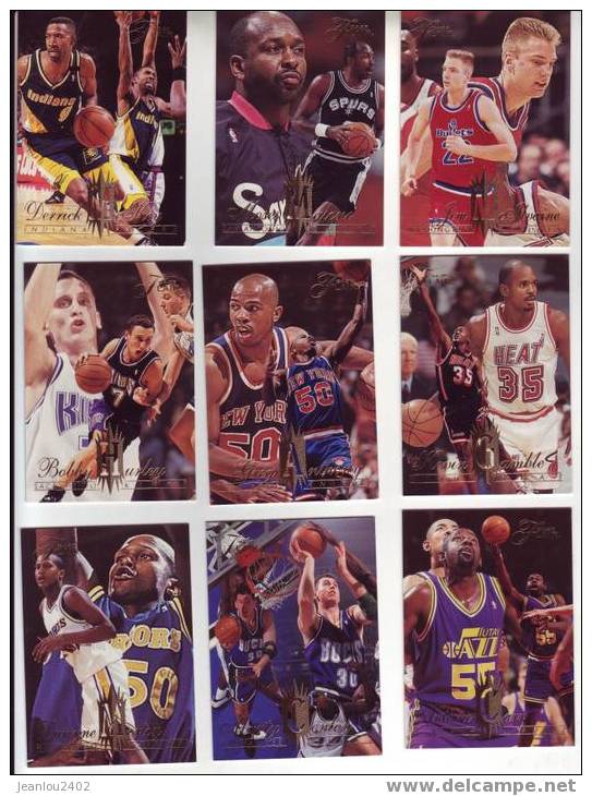 LOT DE 10 CARTES SERIE FLAIR 94-95 - Dozen, Kassa's