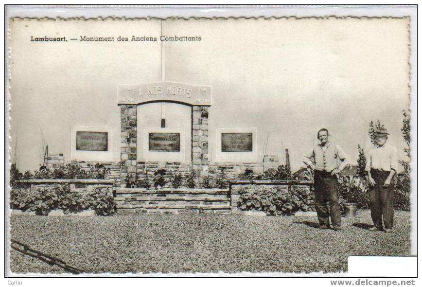 Lambusart   Monument Des Anciens Combattants - Fleurus