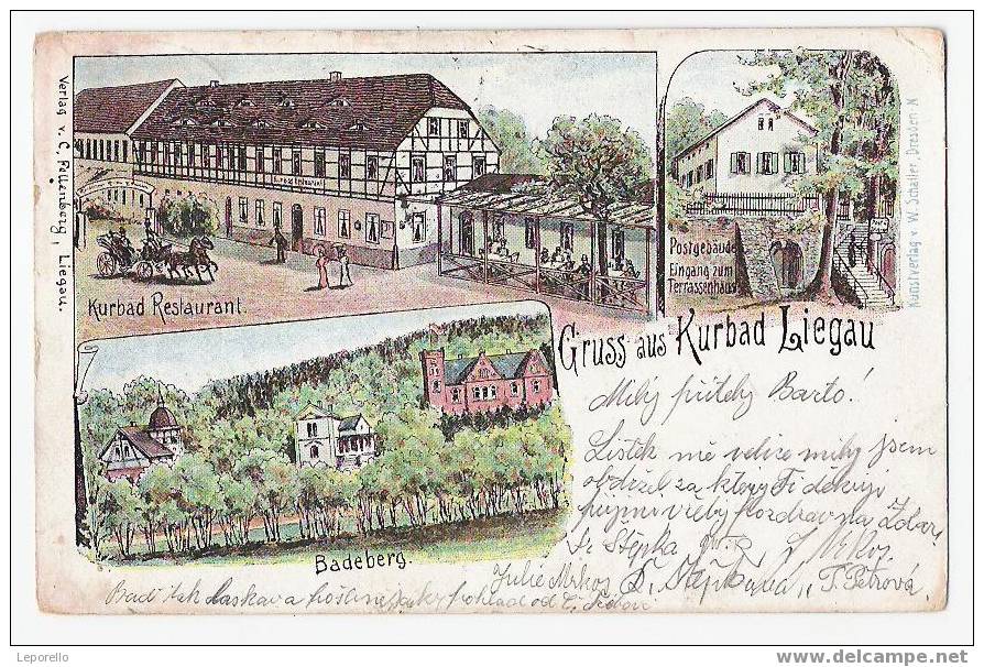 AK RADEBERG LIEGAU Litho    P*1043 - Radeberg