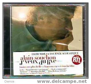 ALAIN  SOUCHON °°°°°° J' VEUX  DU  LIVE    19 TITRES    CD  NEUF - Sonstige - Franz. Chansons