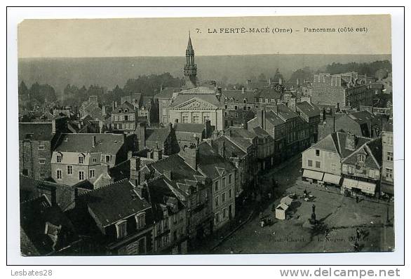 CPA 61.-LA FERTE-MACE.-Vue Panorama -coté Est- - La Ferte Mace