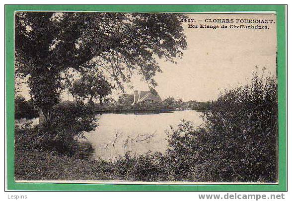 CLOHARS FOUESNANT --  Les étangs De Cheffontaines - La Forêt-Fouesnant