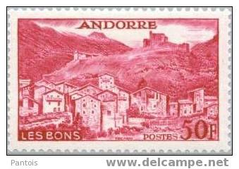 Andorre   N° 152 * Tout Petit Point De Rouille - Neufs