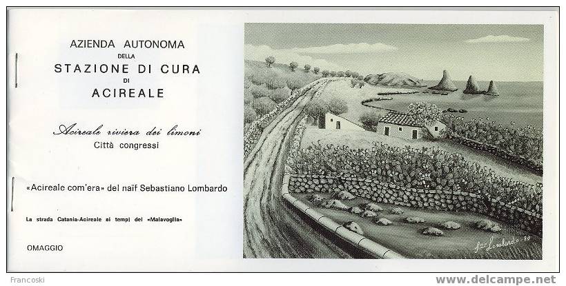 Acireale[Catania]Carnet Di 6 Cartoline Del Pittore Naïf Seb.Lombardo- - Acireale