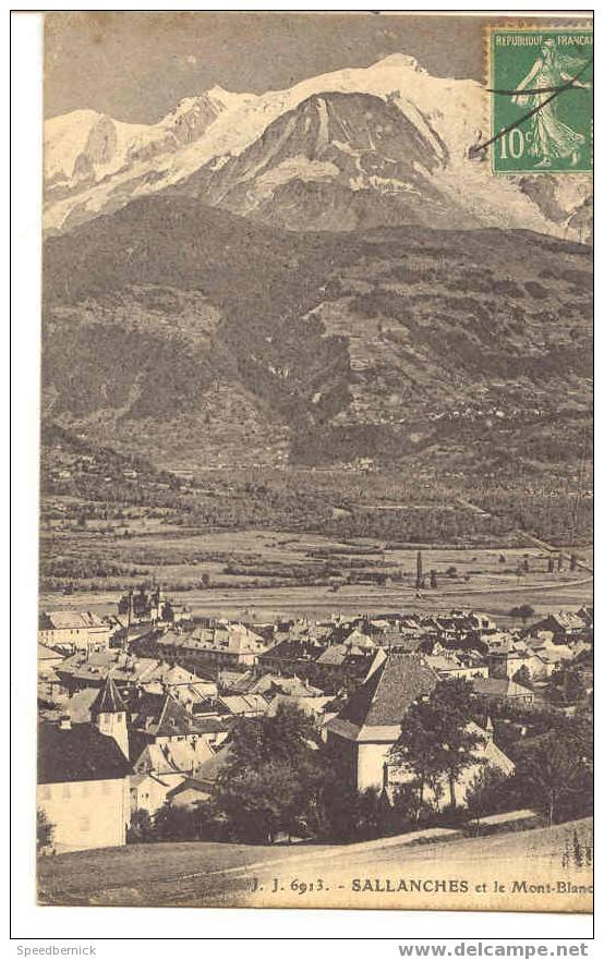 7148 Sallanches Et Le Mont Blanc . J. Jullien Frères 6913 - Alby-sur-Cheran