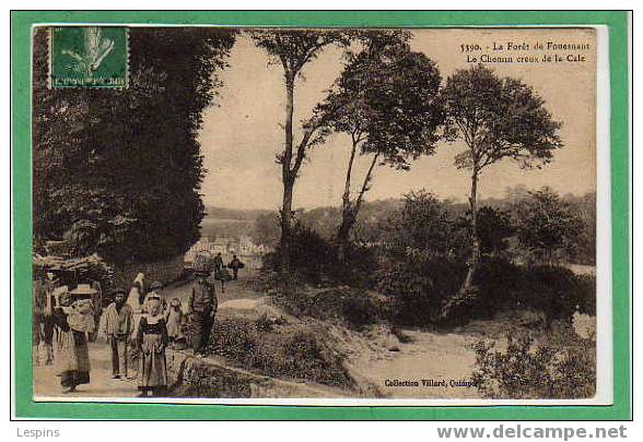 LA FORÊT FOUESNANT --  Le Chemin Creux De La Cale - La Forêt-Fouesnant