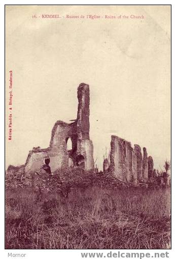 KEMMEL Ruines De L'Eglise - Heuvelland