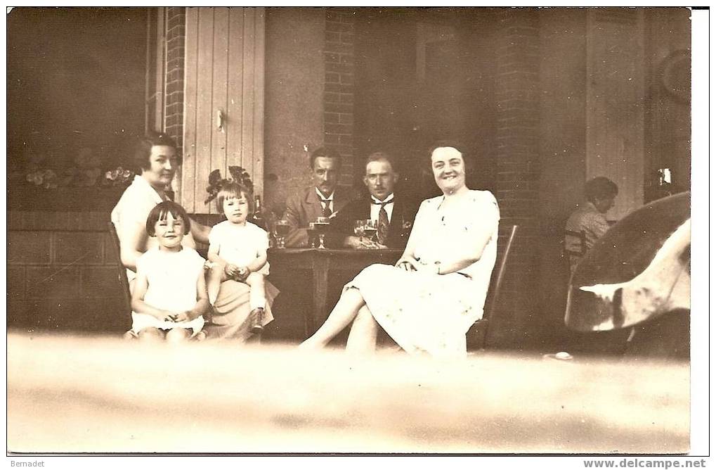 SAINT LEONARD DES BOIS...HOTEL DU TOURING CLUB  ....JUILLET 1928...CP PHOTO - Saint Leonard Des Bois