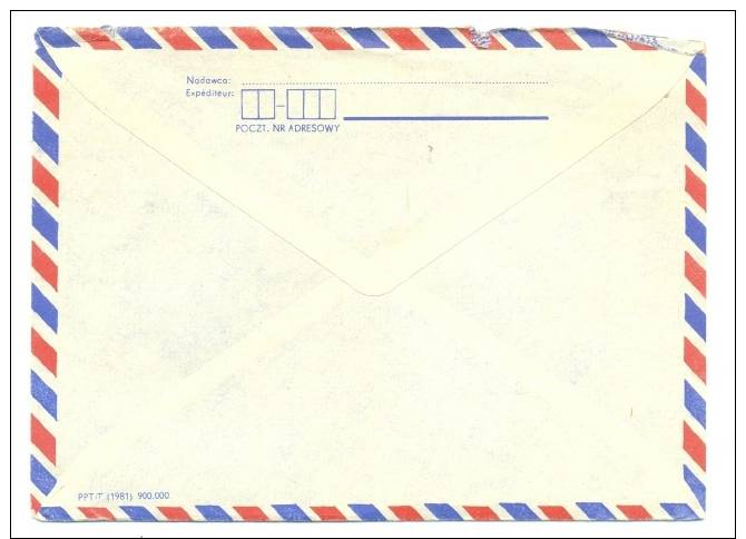 COVER * AIR LETTER * ENVELOPE * POLAND * POLOGNE * TO HOLLAND * - Storia Postale