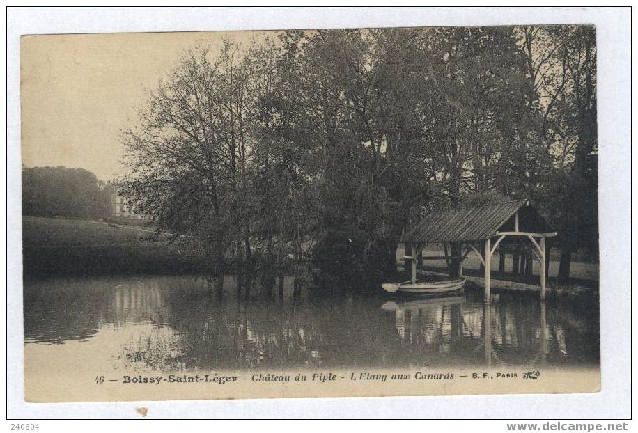 46  -  BOISSY-SAINT-LEGER  --  Château Du Piple  -- L'Etang Aux Canards - Boissy Saint Leger