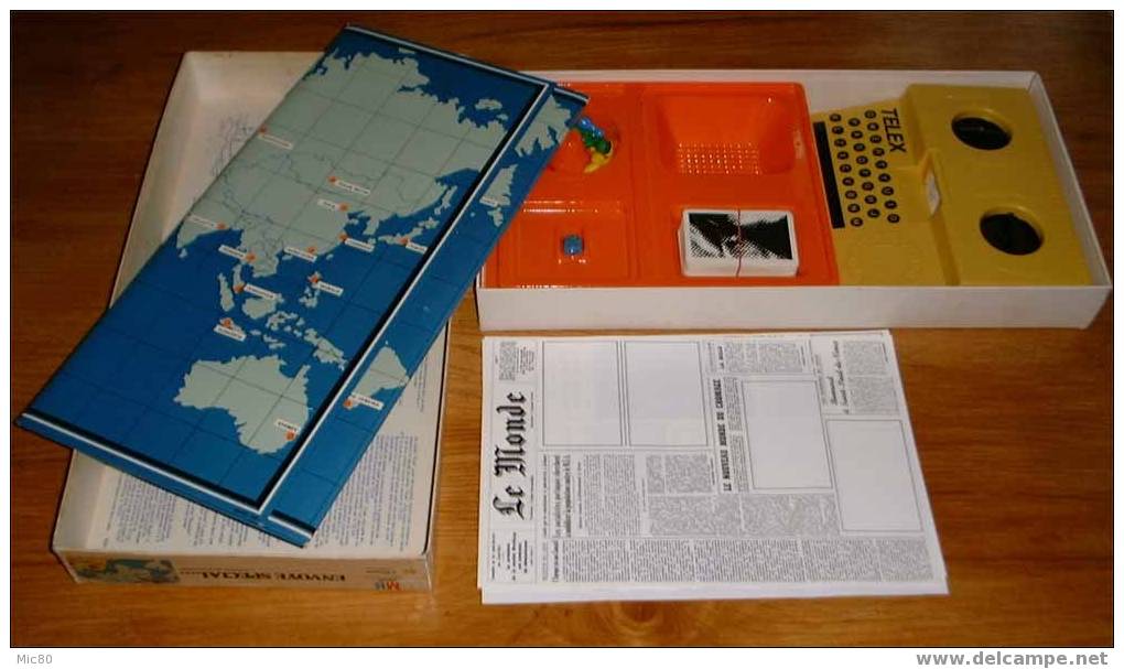 Jeu De Société MB "Envoyé Spécial" 1976 - Sonstige & Ohne Zuordnung