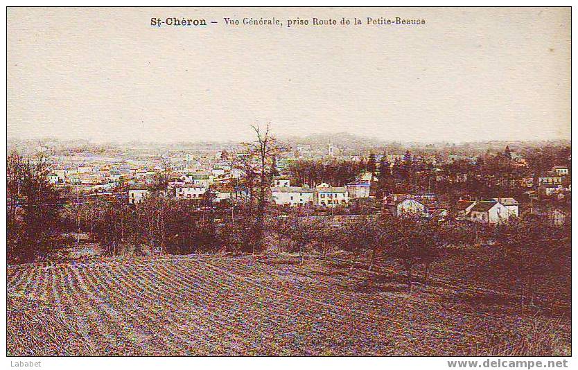 ST CHERON   VUE GENERALE - Saint Cheron