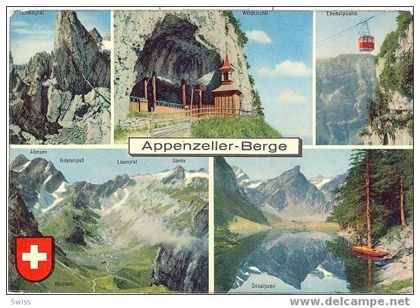 APPENZELLER BERGE  LUFTSEILBAHN - Appenzell