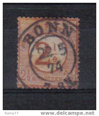 AP281 - GERMANIA , 2 1/2 Su 2 1/2 Bruno Rosso N. 28 - Used Stamps