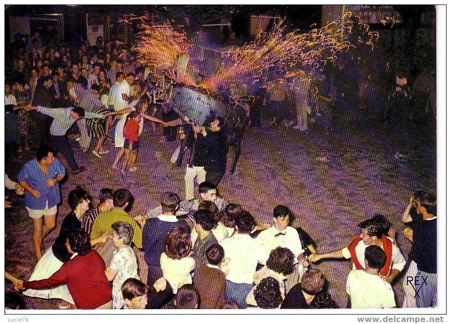 TORO De FUEGO  -   Réjouissance  Populaire   - Côte Basque - Midi-Pyrénées