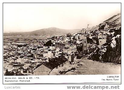 GIBRALTAR .THE NORTH TOWN. /BEANLAND,MALIN & CO. LTD. - Gibilterra