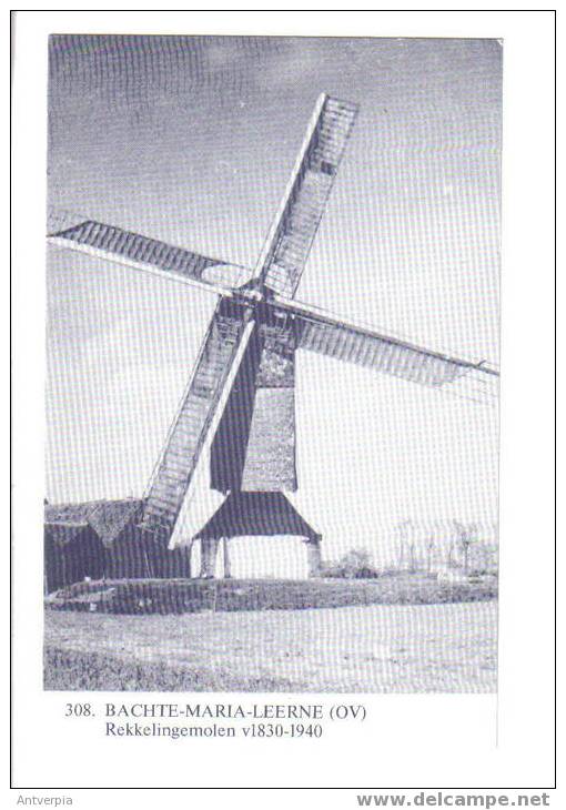 BACHTE MARIA LEERNE Rekkelingemolen  Molen Ongelopen - Other & Unclassified