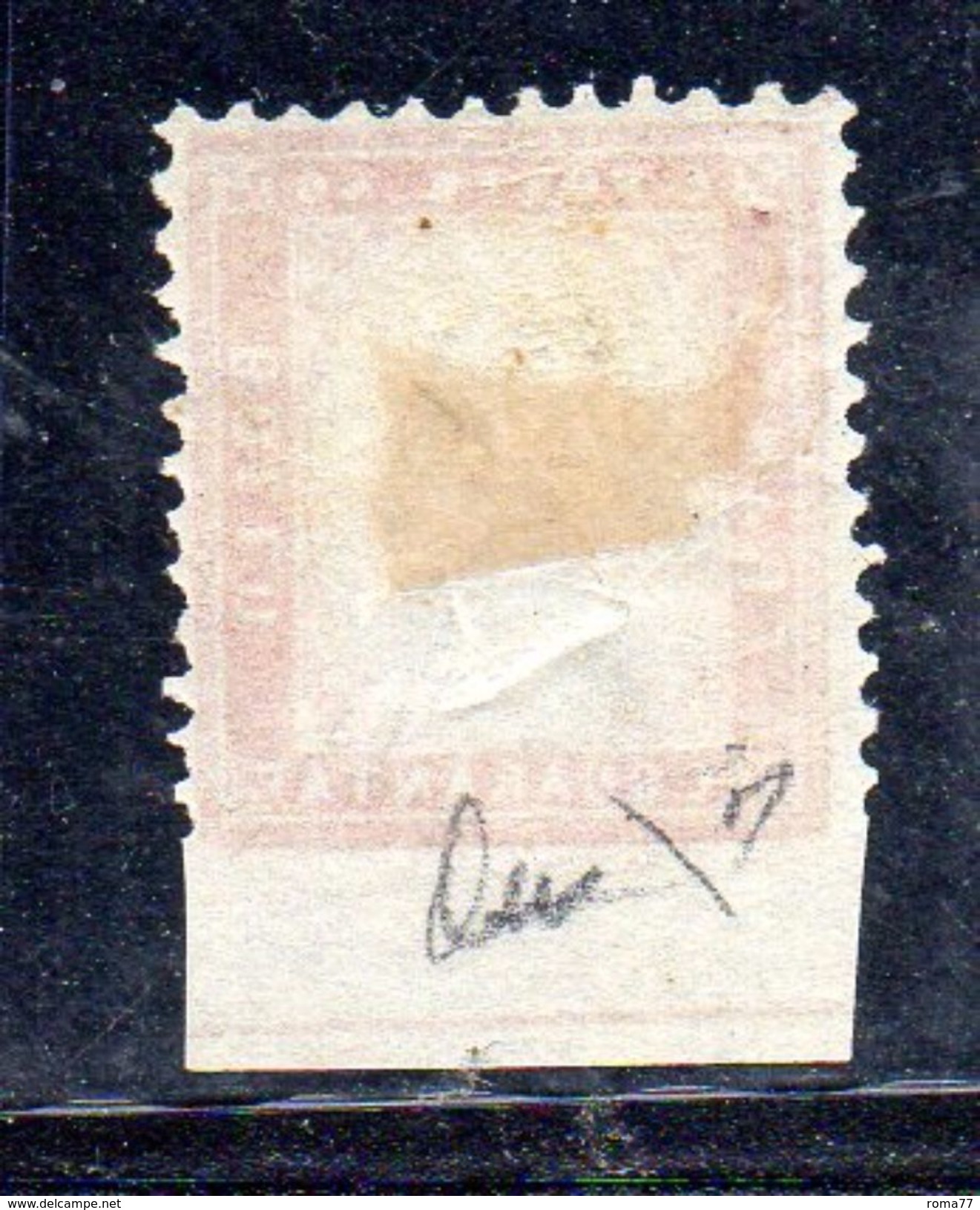 AV2A - REGNO 1862, Il 40 Cent N. 3 Non Dentellato In Basso Con Bordo  * - Mint/hinged