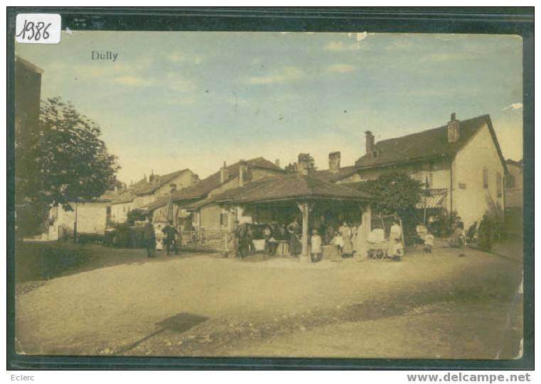 DISTRICT DE ROLLE - DULLY - ( CARTE AVEC PLIS, PETITES FENTES ET FROISSURES ) - Rolle