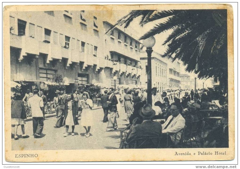 Espinho.Avenida E Palacio Hotel. - Autres & Non Classés