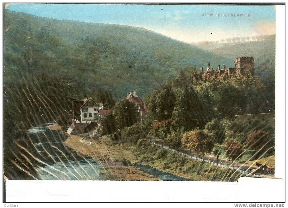 Altwied Bei Neuwied, Ancient Postcard (first ´900) - Neuwied