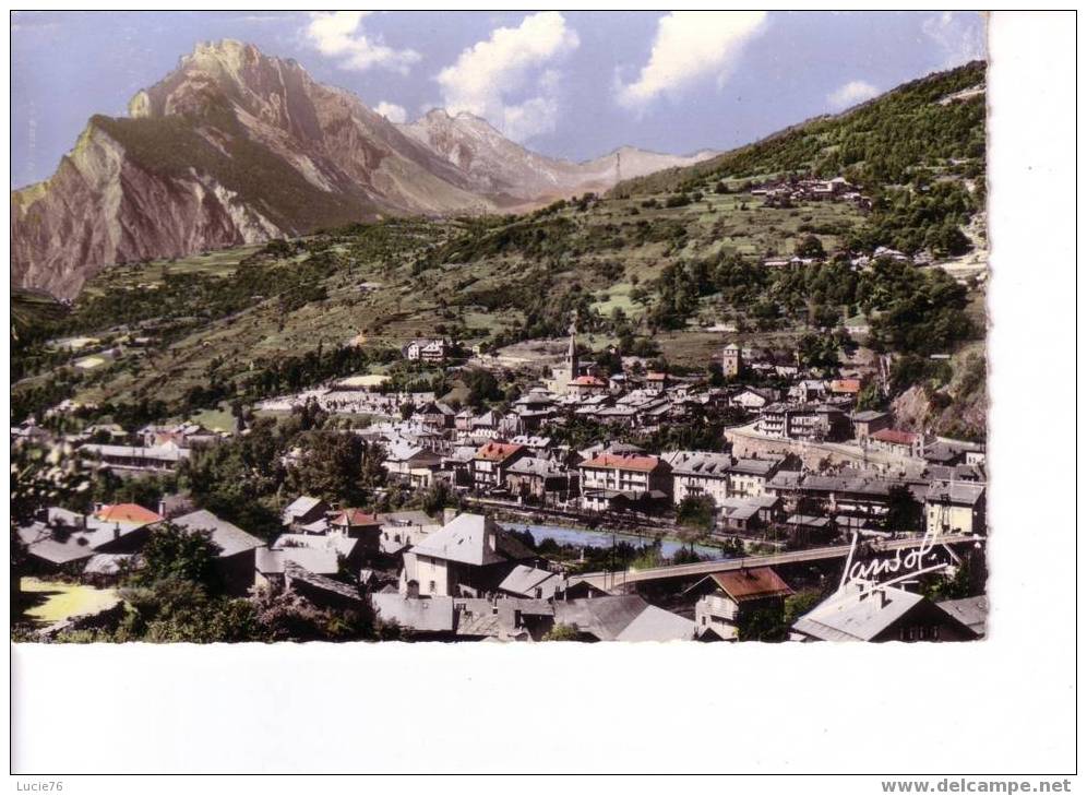 SAINT MICHEL DE MAURIENNE   -  Vue Générale Et La Croix Des Têtes  -  N° 2 - Saint Michel De Maurienne