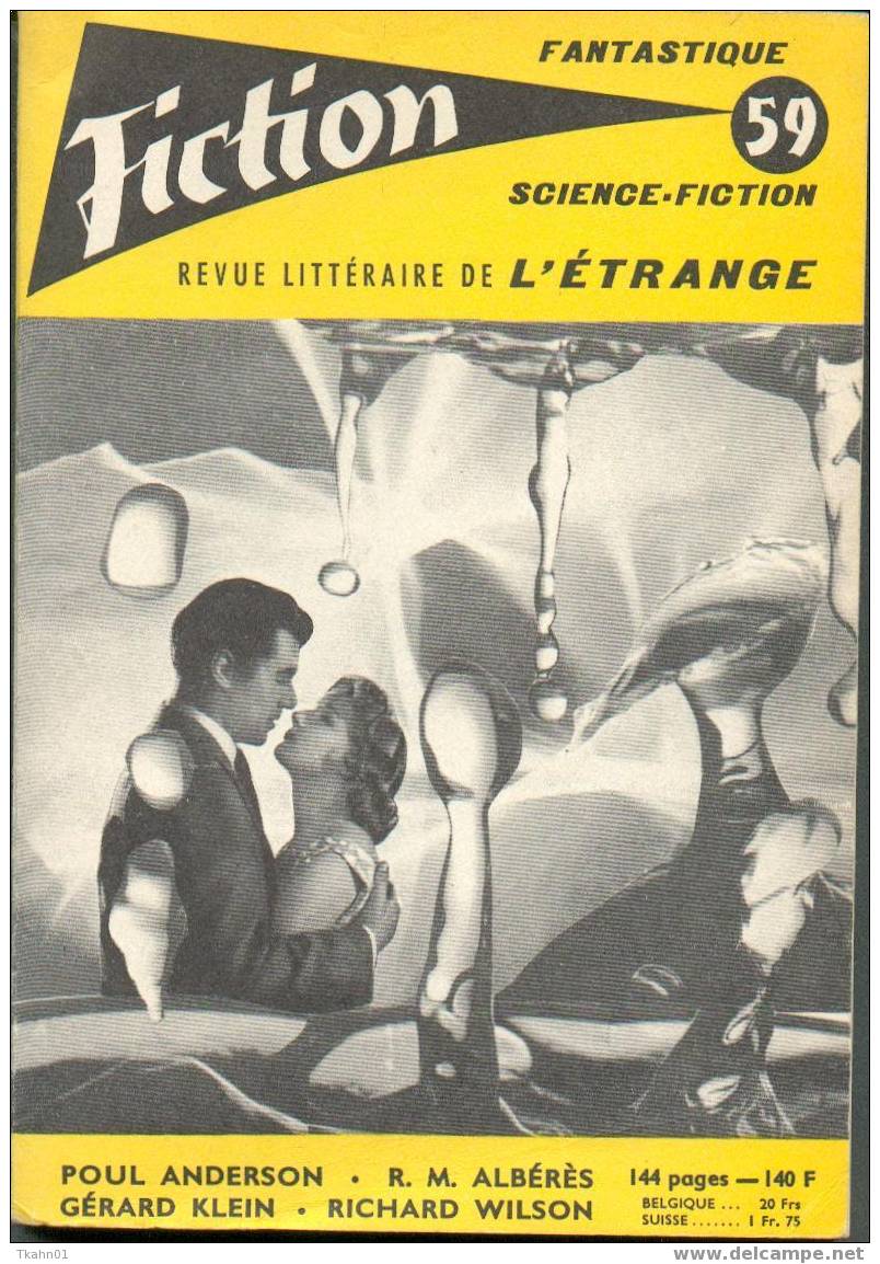 REVUE FICTION  N° 59    OPTA DE 1958 - Fiction