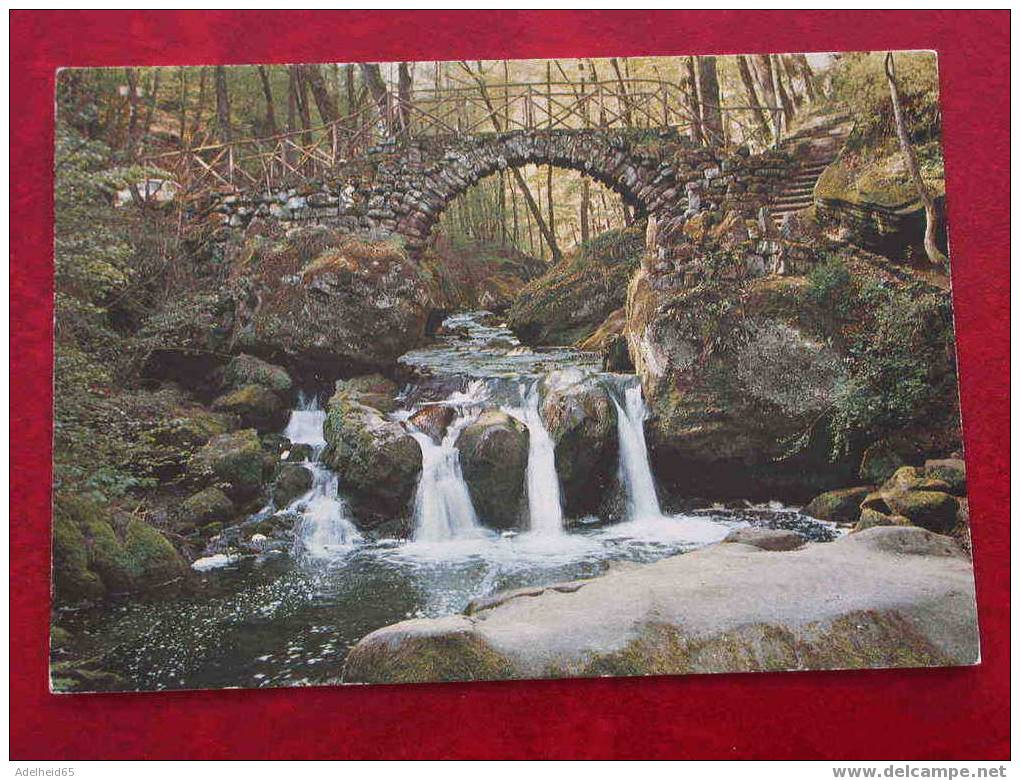 Petite Suisse Luxembourgeoise, Luxembourg, La Pittoresque Cascade (waterval) Du Schiessentümpel Au Müllerthal - Muellerthal