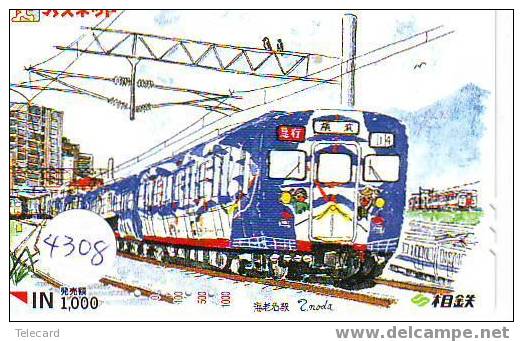 Trein (4308) Train Trenes Zug Eisenbahn Locomotive Locomotif Japon - Treinen